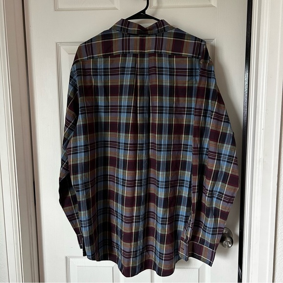 Ralph Lauren Academia Flannel Button Down Classic Fit Long Sleeve, Preppy - Picture 2 of 6